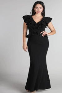 Dress with Ruffles
